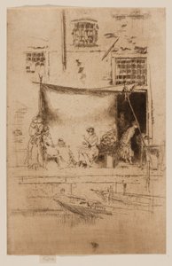 Stoisko z owocami autorstwa James Abbott McNeill Whistler