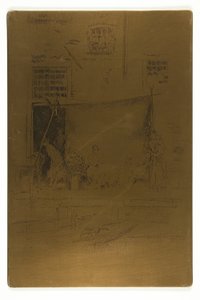 Stoisko z owocami autorstwa James Abbott McNeill Whistler