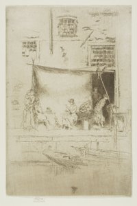 Stoisko z owocami autorstwa James Abbott McNeill Whistler