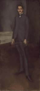 George W. Vanderbilt autorstwa James Abbott McNeill Whistler