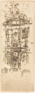 Złoty Dom, Bruksela autorstwa James Abbott McNeill Whistler
