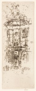 Złoty Dom, Bruksela autorstwa James Abbott McNeill Whistler