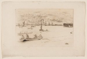 Greenhithe autorstwa James Abbott McNeill Whistler