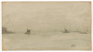 Szary i Srebrny–Liverpool autorstwa James Abbott McNeill Whistler