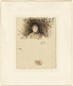 Głowa dziewczyny autorstwa James McNeill Whistler