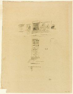 Hotel Colbert, Okna autorstwa James McNeill Whistler