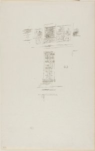 Hotel Colbert, Okna autorstwa James McNeill Whistler