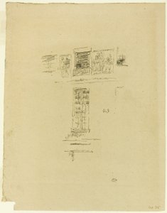 Hotel Colbert, Okna autorstwa James Abbott McNeill Whistler