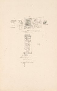 Hôtel Colbert, Windows autorstwa James McNeill Whistler