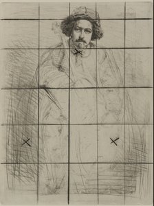 J. Becquet, Rzeźbiarz autorstwa James Abbott McNeill Whistler