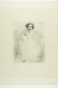 J. Becquet, Rzeźbiarz autorstwa James Abbott McNeill Whistler