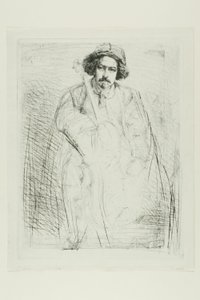 J. Becquet, Rzeźbiarz autorstwa James Abbott McNeill Whistler