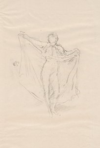 La Danseuse: Studium aktu autorstwa James McNeill Whistler