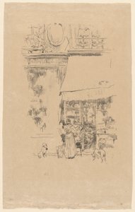 Fruitière przy rue de Grenelle autorstwa James Abbott McNeill Whistler