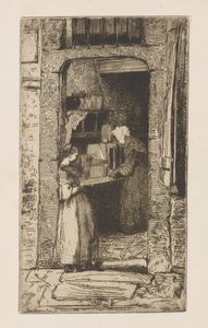 Sprzedawca Musztardy autorstwa James Abbott McNeill Whistler