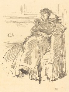 Czerwona sukienka autorstwa James Abbott McNeill Whistler
