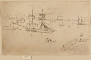 Laguna — południe autorstwa James Abbott McNeill Whistler