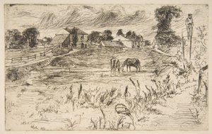Pejzaż z koniem autorstwa James McNeill Whistler