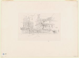 Lindsey Row, Chelsea autorstwa James McNeill Whistler