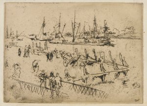 Mały Dordrecht autorstwa James Abbott McNeill Whistler