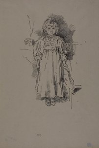 Mała Evelyn autorstwa James Abbott McNeill Whistler
