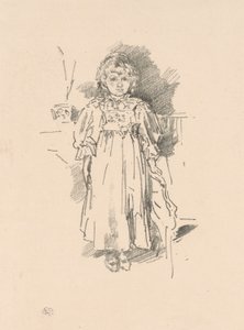 Mała Evelyn autorstwa James Abbott McNeill Whistler