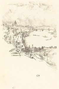 Mały Londyn autorstwa James Abbott McNeill Whistler