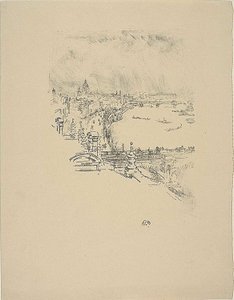 Mały Londyn autorstwa James Abbott McNeill Whistler