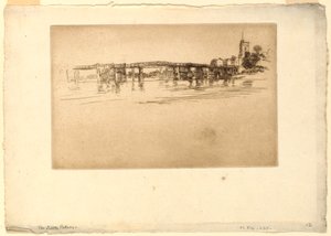 Most Little Putney autorstwa James Abbott McNeill Whistler