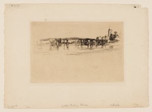 Most Little Putney autorstwa James Abbott McNeill Whistler