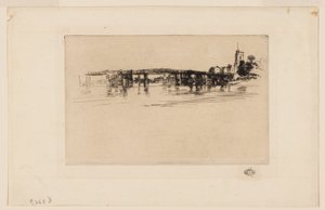 Most Little Putney autorstwa James Abbott McNeill Whistler