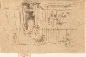 Małe kroki, Chelsea autorstwa James Abbott McNeill Whistler