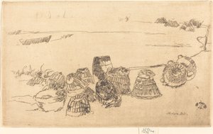 Garnki z homarami autorstwa James Abbott McNeill Whistler