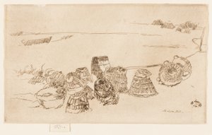 Garnki z homarem - Selsea Bill autorstwa James Abbott McNeill Whistler
