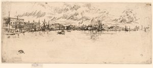 Długa Wenecja autorstwa James Abbott McNeill Whistler