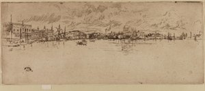Długa Wenecja autorstwa James Abbott McNeill Whistler