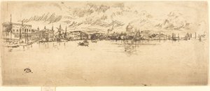 Długa Wenecja autorstwa James Abbott McNeill Whistler