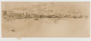 Długa Wenecja autorstwa James Abbott McNeill Whistler