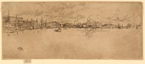 Długa Wenecja autorstwa James Abbott McNeill Whistler