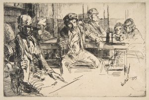 Robotnicy portowi autorstwa James McNeill Whistler