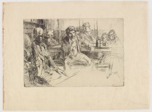 Longshore men autorstwa James Abbott McNeill Whistler