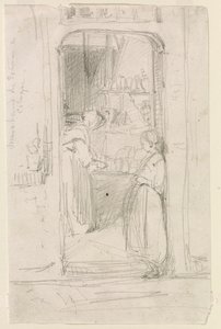 Kupiec dyni w Kolonii autorstwa James Abbott McNeill Whistler