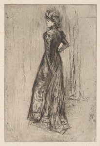 Maud, stojący autorstwa James Abbott McNeill Whistler