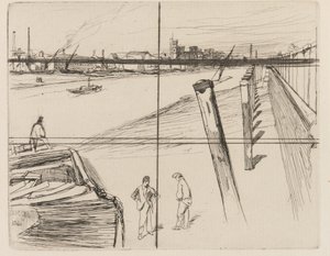 Millbank autorstwa James Abbott McNeill Whistler