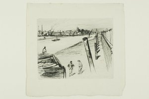 Millbank autorstwa James Abbott McNeill Whistler