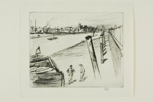 Millbank autorstwa James Abbott McNeill Whistler
