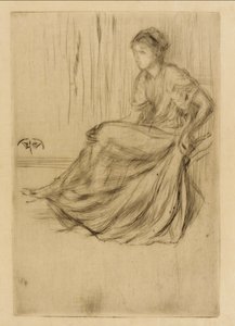 Model siedzący autorstwa James Abbott McNeill Whistler