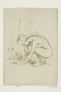 Model pochylony autorstwa James Abbott McNeill Whistler