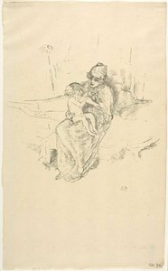 Matka i dziecko nr 1 autorstwa James McNeill Whistler