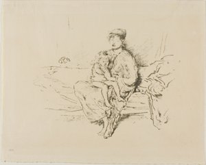 Matka i Dziecko, nr 2 autorstwa James Abbott McNeill Whistler